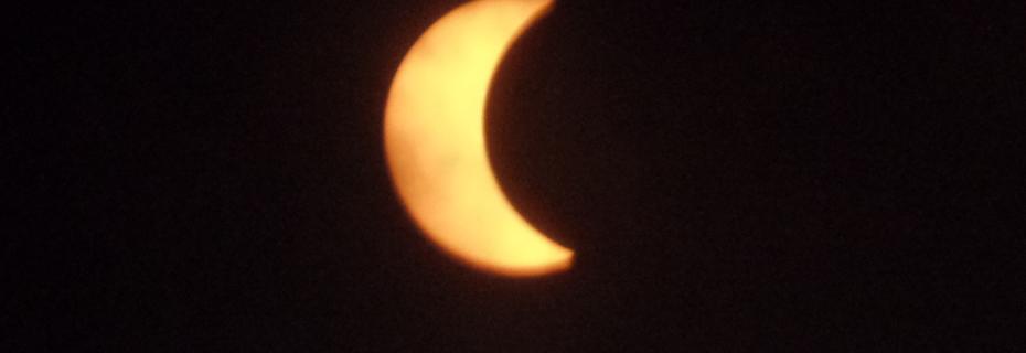 Eclipse photo taken by Cole Morris